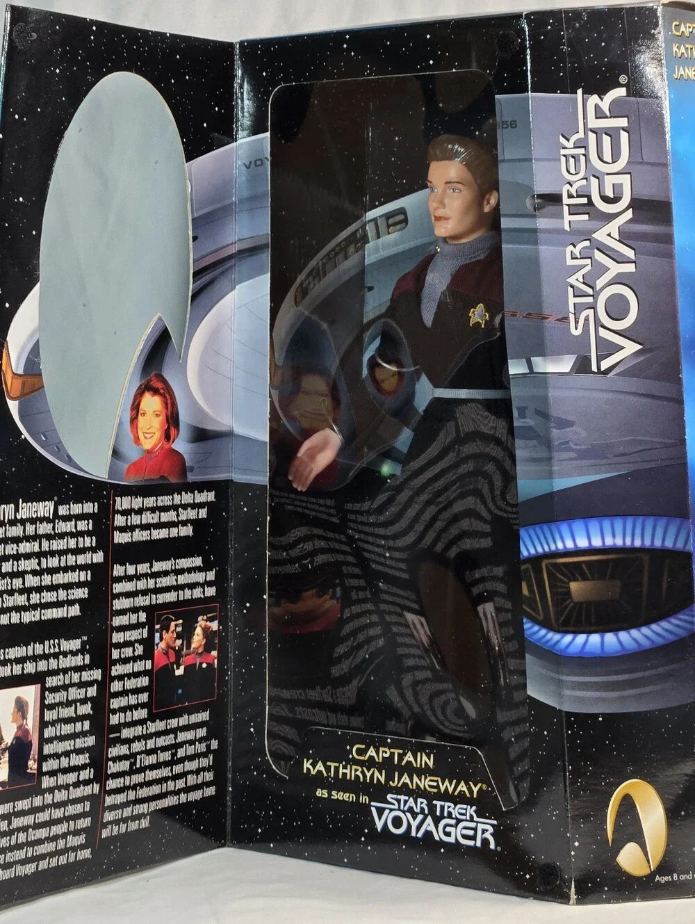 Vintage Star Trek Voyager Captain Kathryn Janeway 12